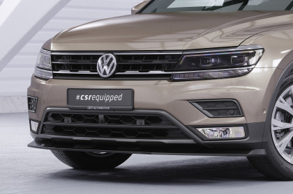 Spoiler pod přední nárazník CSR CUP pro VW Tiguan 2 (Typ AD) - černý matný