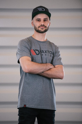 Šedé tričko Maxton