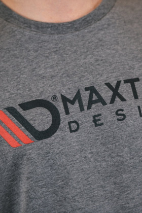 Šedé tričko Maxton