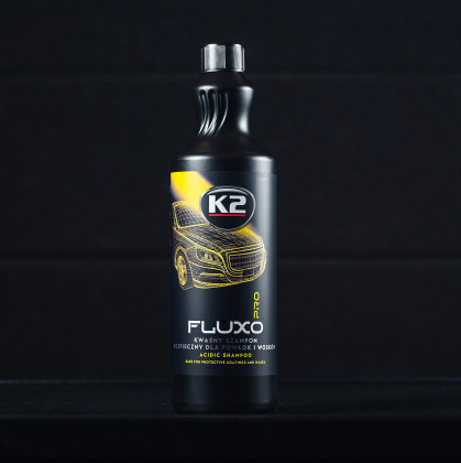 K2 FLUXO PRO - kyselý autošampón, 1 L