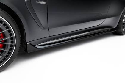 Prahové lišty Mercedes-AMG CLE 53 C236 černý lesklý plast
