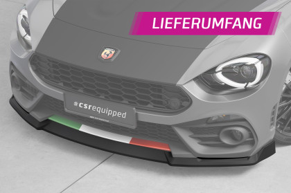 Spoiler pod přední nárazník CSR CUP pro Fiat Abarth 124 Spider - carbon look lesklý