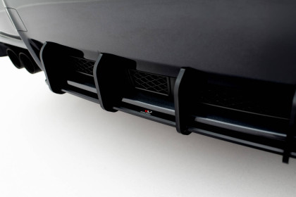 Spoiler zadního nárazníku Street pro Subaru Impreza WRX STI Mk3 Facelift černo červený