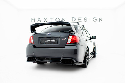 Spoiler zadního narázníku Subaru Impreza WRX STI Mk3 Facelift černý lesklý plast