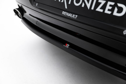 Spoiler zadního narázníku Renault Laguna Hatchback GT Mk3 černý lesklý plast