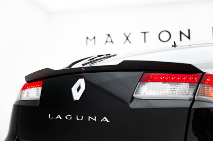 Prodloužení spoileru Renault Laguna Hatchback GT Mk3 černý lesklý plast