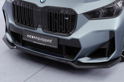 Spoiler pod přední nárazník CSR CUP pro BMW X1 U11 M-Paket 2022- černý matný