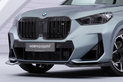 Spoiler pod přední nárazník CSR CUP pro BMW X1 U11 M-Paket 2022- černý matný