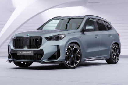 Spoiler pod přední nárazník CSR CUP pro BMW X1 U11 M-Paket 2022- černý matný