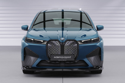 Spoiler pod přední nárazník CSR CUP pro  BMW iX Sportpaket  / iX M60 - carbon look lesklý