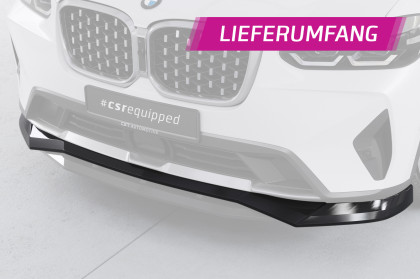 Spoiler pod přední nárazník CSR CUP pro BMW X4 (G02) - černý lesklý