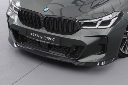 Spoiler pod přední nárazník CSR CUP pro BMW 6 (G32) M-Paket - černý lesklý