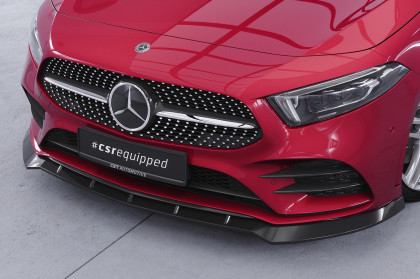 Spoiler pod přední nárazník CSR CUP pro Mercedes Benz A-Klasse 177 A35 AMG/AMG-Line - černý matný