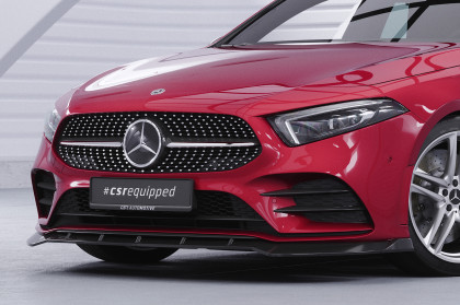 Spoiler pod přední nárazník CSR CUP pro Mercedes Benz A-Klasse 177 A35 AMG/AMG-Line - carbon look lesklý
