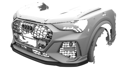 Cup-Spoilerlippe mit ABE für Audi RSQ3 (F3) CSL838-M