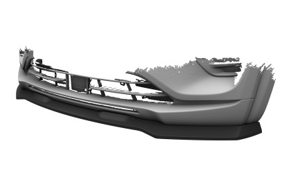 Cup-Spoilerlippe mit ABE für Dacia Spring Electric CSL843-S