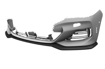 Cup-Spoilerlippe mit ABE für BMW 8er G14, G15, G16 CSL858-L