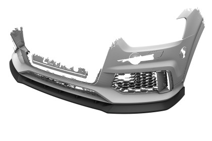 Cup-Spoilerlippe mit ABE für Audi RSQ3 (8U) CSL879-S