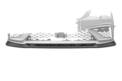 Cup-Spoilerlippe mit ABE für Seat Leon 3 (Typ 5F) Cupra R  CSL885-M