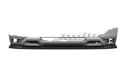 Cup-Spoilerlippe mit ABE für Citroen C3 Aircross 2 CSL859-C