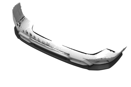 Cup-Spoilerlippe mit ABE für Citroen C3 Aircross 2 CSL859-M