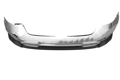 Cup-Spoilerlippe mit ABE für Citroen C3 Aircross 2 CSL859-M