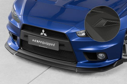 Spoiler pod přední nárazník CSR CUP pro Mitsubishi Lancer Evolution X 2009-2019  - carbon look matný