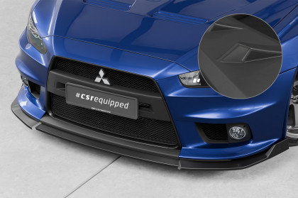 Spoiler pod přední nárazník CSR CUP pro Mitsubishi Lancer Evolution X 2009-2019  - černý matný