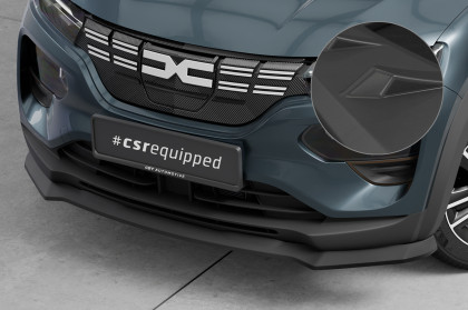 Spoiler pod přední nárazník CSR CUP pro Dacia Spring Electric 2020- černý matný