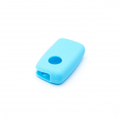 EPKC08 LIGHT BLUE CAR KEY COVER VOLKSWAGEN SKODA SEAT