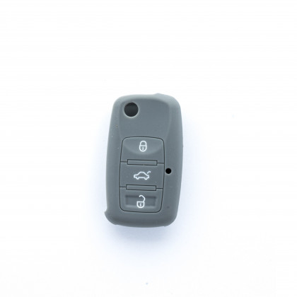 EPKC05 GRAY CAR KEY COVER VOLKSWAGEN SKODA SEAT