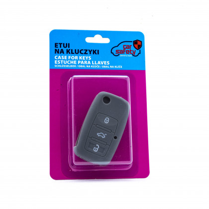 EPKC05 GRAY CAR KEY COVER VOLKSWAGEN SKODA SEAT