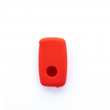 EPKC03 RED CAR KEY COVER VOLKSWAGEN SKODA SEAT