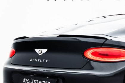 Prodloužení spoileru Bentley Continental GT Coupe Mk3 černý lesklý plast