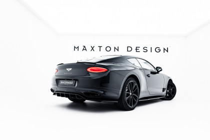 Prodloužení spoileru Bentley Continental GT Coupe Mk3 černý lesklý plast