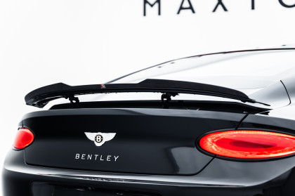 Prodloužení spoileru Bentley Continental GT Coupe Mk3 černý lesklý plast