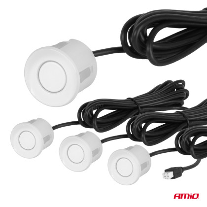 Parkovací asistent Vertex BASIC 4 senzory bílé BUZER XD-354