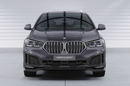 Spoiler pod přední nárazník CSR CUP pro BMW X6 (G06) 2019-2023 základní - černý lesklý
