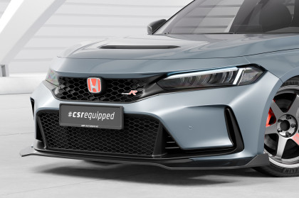 Spoiler pod přední nárazník CSR CUP pro Honda Civic (FL5) Type R 2022- carbon look matný