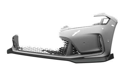 Spoiler pod přední nárazník CSR CUP pro Honda Civic (FL5) Type R 2022- carbon look matný