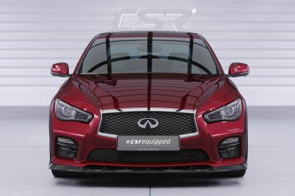 Spoiler pod přední nárazník CSR CUP pro Infiniti Q50 - carbon look lesklý