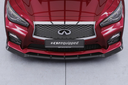 Spoiler pod přední nárazník CSR CUP pro Infiniti Q50 - černý matný