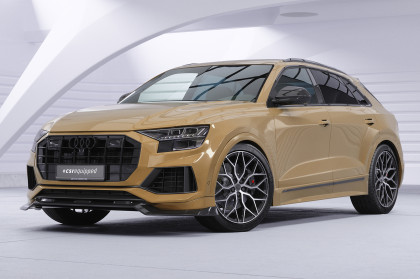 Spoiler pod přední nárazník CSR CUP pro Audi Q8 4M 2023- černý matný