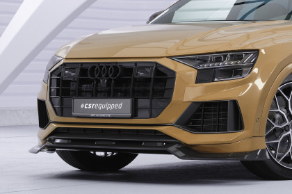 Spoiler pod přední nárazník CSR CUP pro Audi Q8 4M 2023- carbon look lesklý