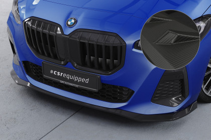 Spoiler pod přední nárazník CSR CUP pro BMW 2 U06 Active Tourer 2021- carbon look matný