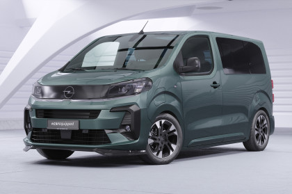 Spoiler pod přední nárazník CSR CUP pro Opel Zafira Life 2024- černá struktura