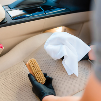 K2 LEFA PRO mikrovláknová utěrka na kůži 40x40 cm