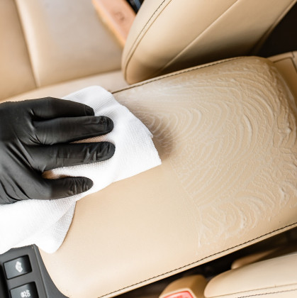 K2 LEFA PRO mikrovláknová utěrka na kůži 40x40 cm