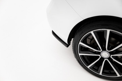 Splittery zadní boční Mercedes-Benz B W246 černý lesklý plast