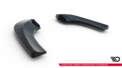 Splittery zadní boční Mercedes-Benz B W246 černý lesklý plast